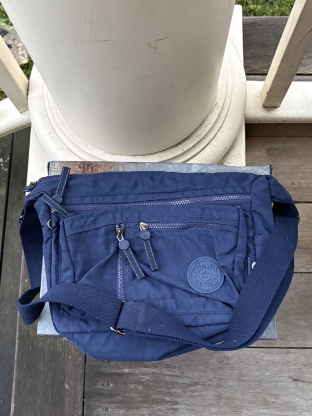 Tegaote Blue Crossbody Bag